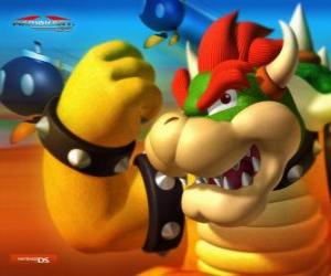 Puzzle Bowser ή βασιλιάς Koopa, ο κύριος εχθρός στα παιχνίδια του Mario